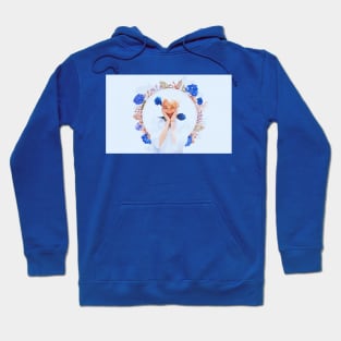 RM - blue roses Hoodie